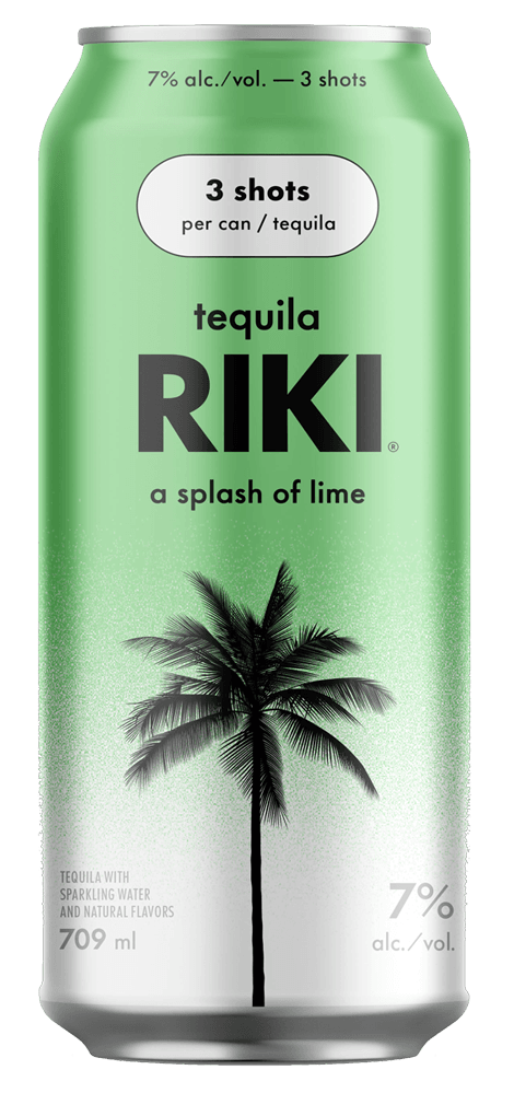 RIKI TEQULA SPLASH OF LIME 4PK 12OZ
