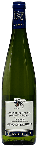 CHARLES SPARR GEWURZTRAMINER 750ML