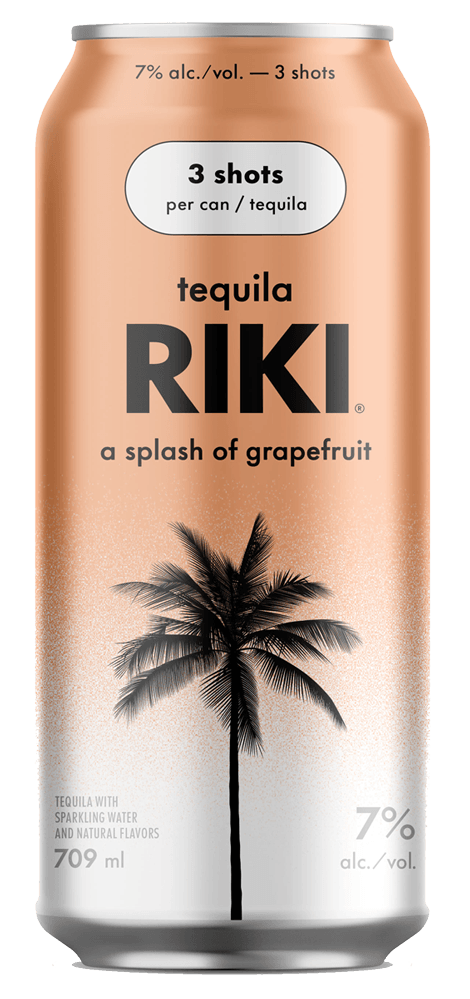 RIKI TEQUILA SPLASH OF GRAPFRUIT 4PK 12OZ