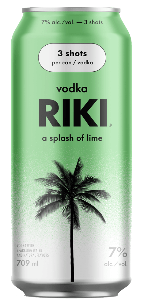 RIKI VODKA 24OZ LIME