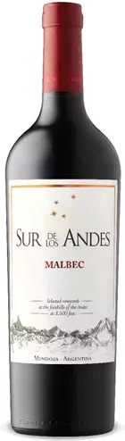 SUR DE LOS ANDES MALBEC CLASSICO 750ML