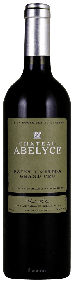CHATEAU ABELYCE ST EMILION GRAND CRU 750ML
