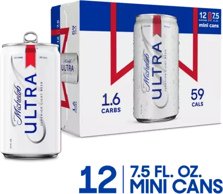 MICHELOB ULTRA 12PKC 7.5OZ 7OZ