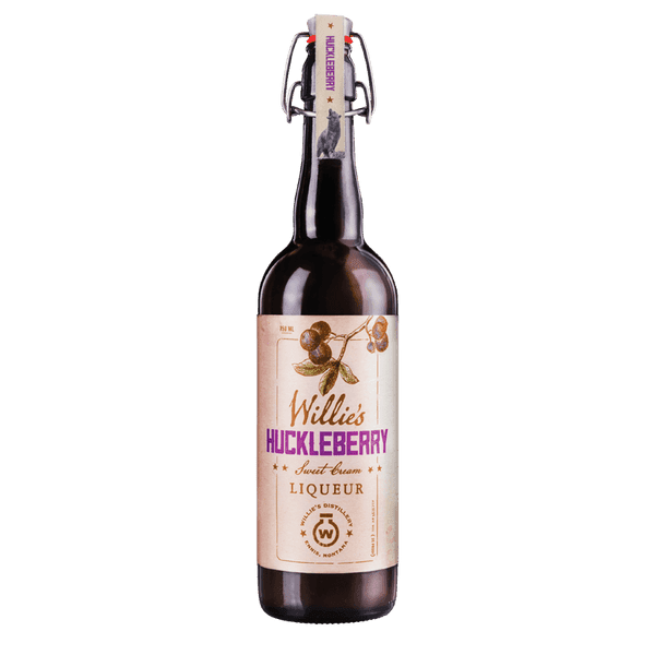 WILLIES DISTILLERY HUCKLEBERRY VODKA 750ML