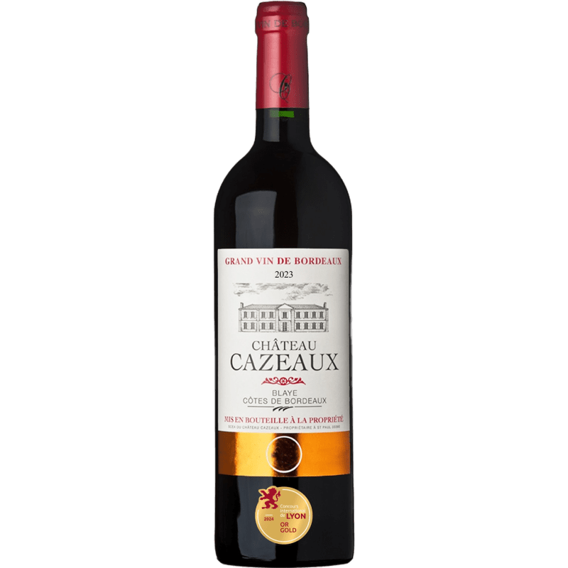 CHATEAU CAZEAUX ROUGE 750ML