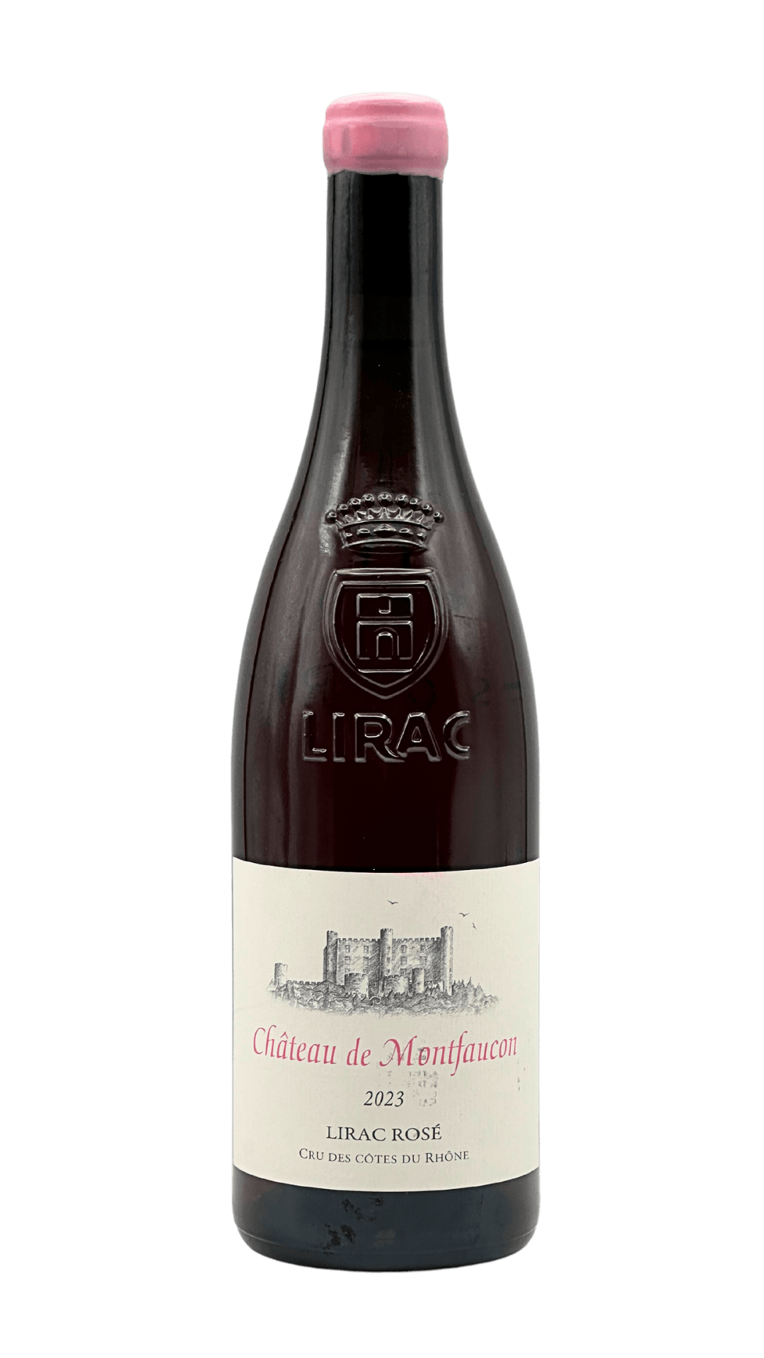 CHATEAU DE MONTFAUCON LIRAC ROSE 750ML