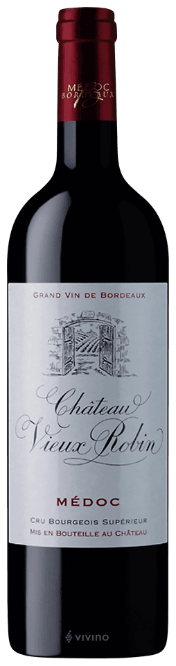 CHATEAU VIEUX ROBIN MEDOC ROUGE 750ML